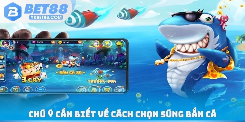 Chú ý cần biết về cách chọn súng bắn cá