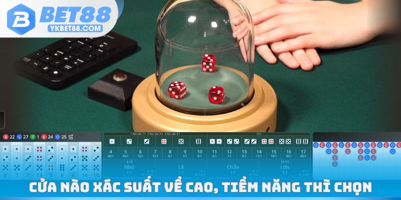 Cửa nào xác suất về cao, tiềm năng thì chọn