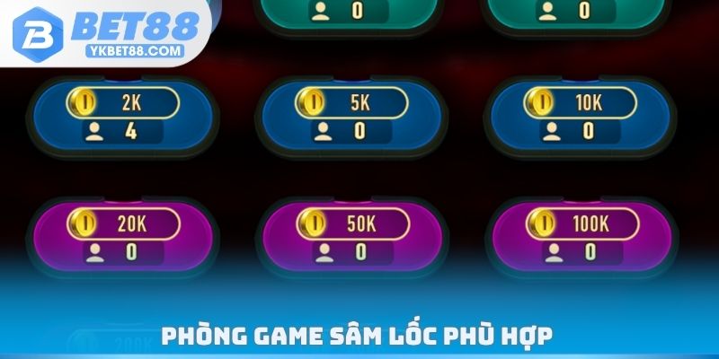 Phòng Game Sâm lốc phù hợp 